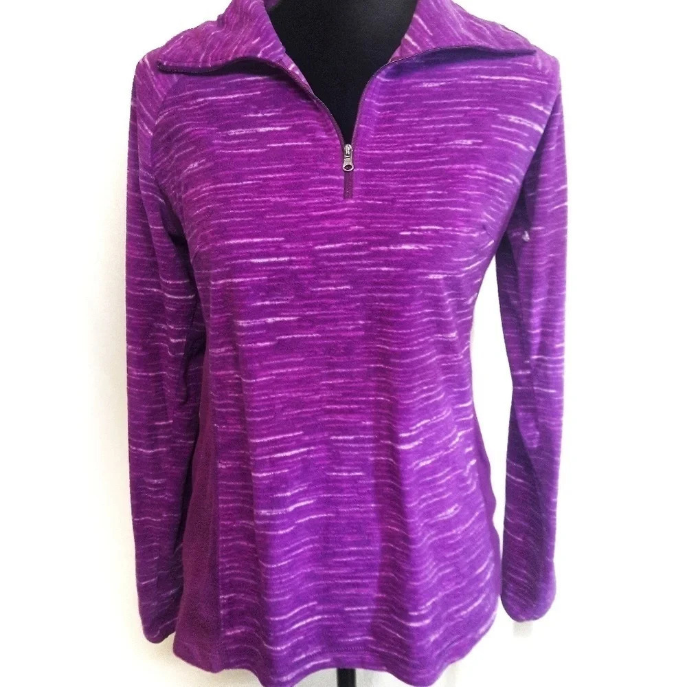 Columbia Fleece Pullover Jacket Coat Sweater M